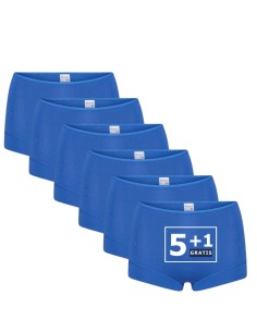 Beeren Dames Short Elegance 6Pack Blauw