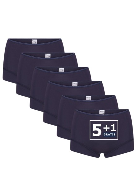 Beeren Dames Short Elegance 6Pack Navy