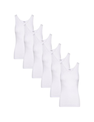 Beeren Dames hemd Comfort Feeling 6Pack Wit