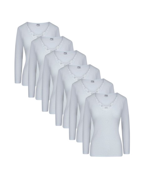 Beeren Dames onderblouse Beatrix L.M. 6Pack
