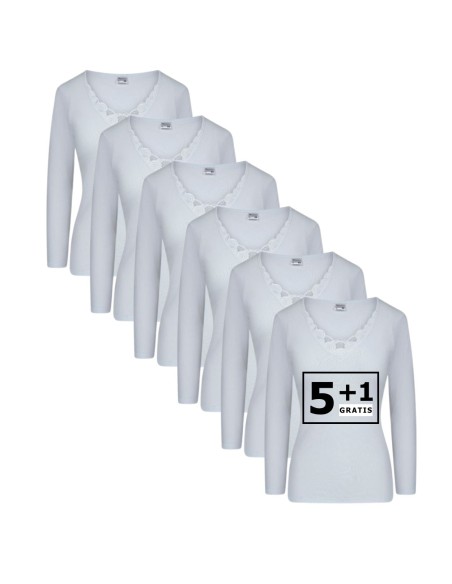 Beeren Dames onderblouse Beatrix L.M. 6Pack