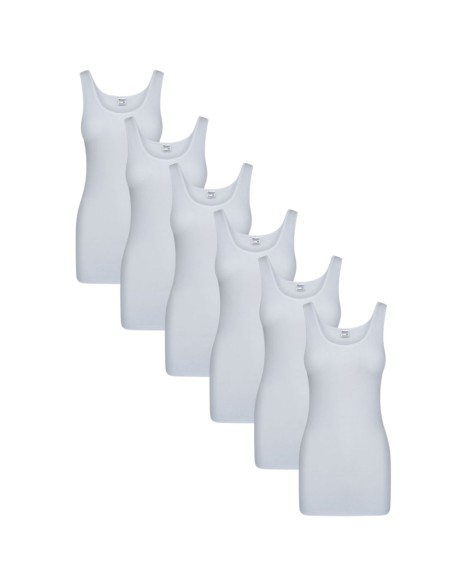 Beeren Dames hemd Briljant 6Pack Wit Beeren Dames hemd Briljant 6Pack Wit