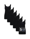 Beeren Dames hemd Viola 6Pack Zwart