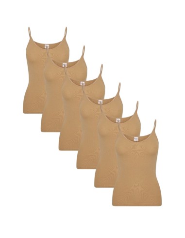 Beeren Dames Top Young 6Pack Beige