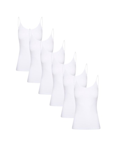 Beeren Dames Top Elegance 6Pack Wit