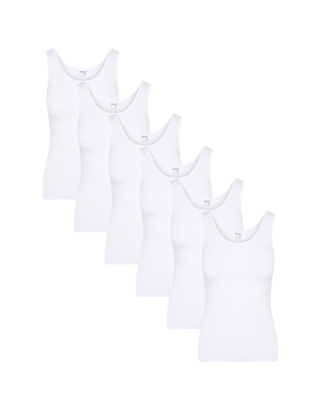 Beeren Dames hemd Elegance 6Pack Wit