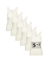 Beeren Dames hemd Elegance 6Pack Ivoor