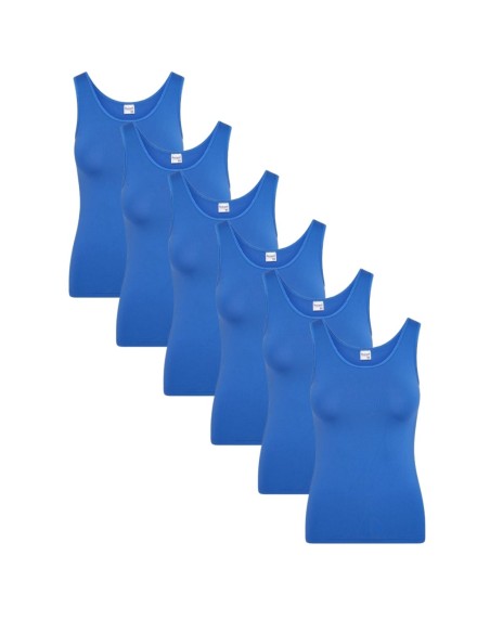 Beeren Dames hemd Elegance 6Pack Blauw