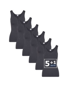 Beeren Dames hemd Elegance 6Pack Grijs
