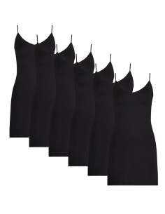 Beeren Dames Onderjurk Elegance 6Pack Zwart