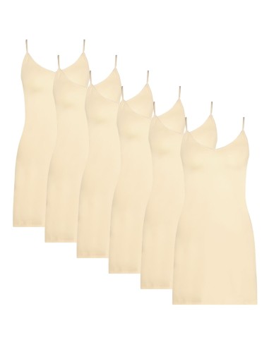 Beeren Dames Onderjurk Elegance 6Pack Beige