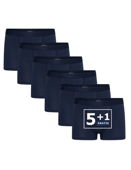 Beeren Jongens boxershort Comfort Feeling 6Pack Navy