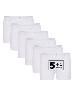 Beeren Jongens boxershort Young 6Pack Wit