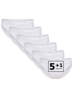 Beeren Meisjes slip Young 6Pack Wit