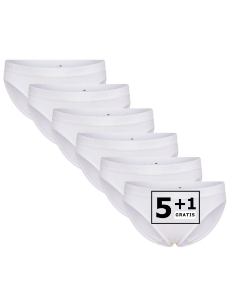 Beeren Meisjes slip Young 6Pack Wit