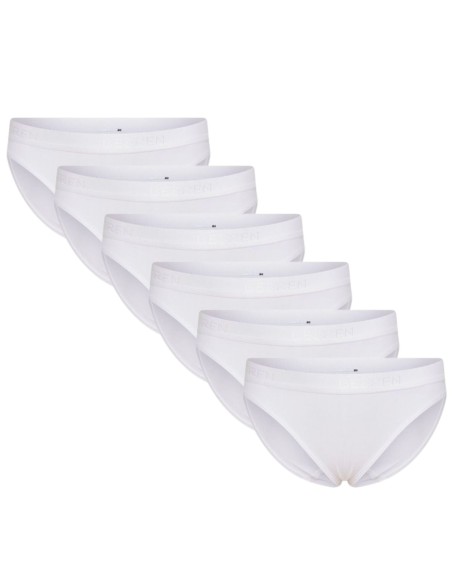 Beeren Meisjes slip Young 6Pack Wit