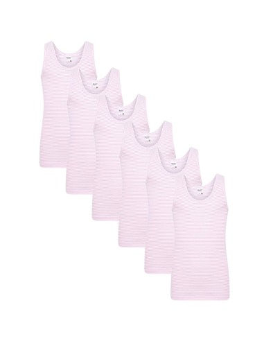 Beeren Meisjes Hemd Cindy 6Pack Roze