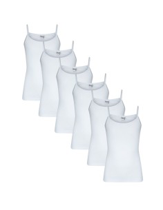 Beeren Meisjes Top Britney 6Pack Wit