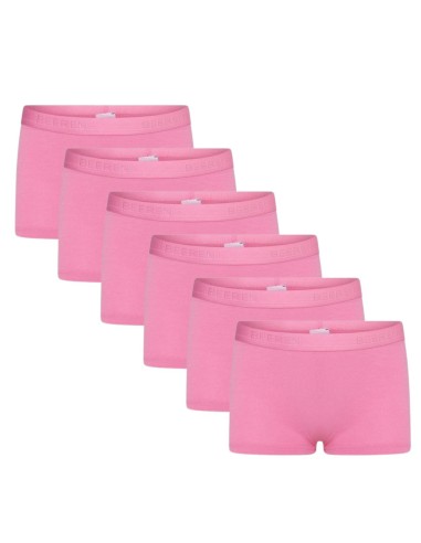 Beeren Meisjes boxershort Comfort Feeling 6Pack Roze
