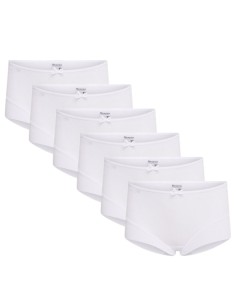 Beeren Meisjes short Elegance 6Pack Wit
