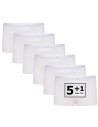 Beeren Meisjes boxershort Young 6Pack Wit