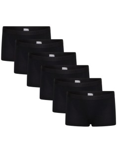 Beeren Meisjes boxershort Young 6Pack Zwart