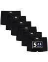 Beeren Meisjes boxershort Young 6Pack Zwart