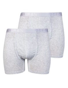 Beeren Heren boxershort Dylan 2Pack Grijs