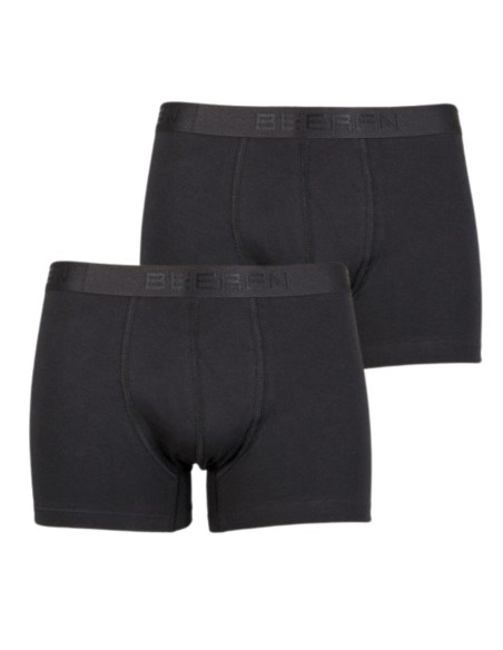 Beeren Heren boxershort Rolf 2Pack Zwart