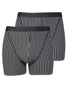 Beeren Heren boxershort B.Y. Rocky 2Pack Zwart