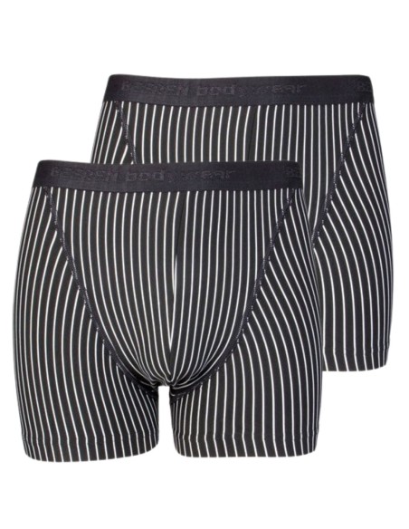 Beeren Heren boxershort B.Y. Rocky 2Pack Zwart