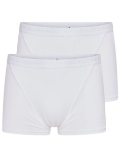 Beeren Heren boxershort Young (zachte micro stof) 2Pack Wit