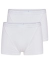 Beeren Heren boxershort Young (zachte micro stof) 2Pack Wit