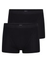 Beeren Heren boxershort Young (zachte micro stof) 2Pack Zwart