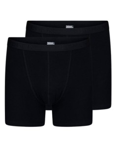 Beeren Heren boxershort Roger 2Pack Zwart