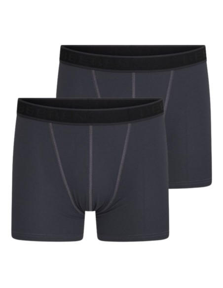 Beeren Heren Boxershort Young Sven (zachte micro stof) 2Pack Antraciet