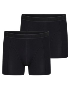 Beeren Heren boxershort Cotton Stretch Hugo 2Pack Zwart