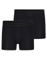Beeren Heren boxershort Cotton Stretch Hugo 2Pack Zwart