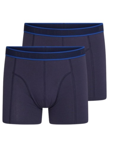 Beeren Heren boxershort Cotton Stretch Hugo 2Pack Navy