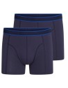 Beeren Heren boxershort Cotton Stretch Hugo 2Pack Navy