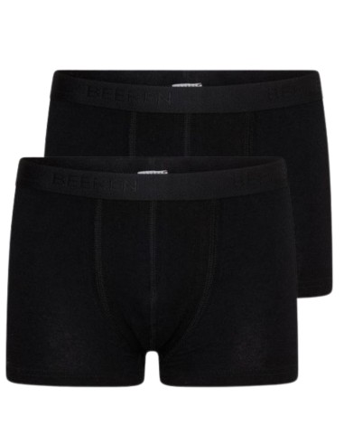 Beeren Jongens boxershort Comfort Feeling 2Pack Zwart