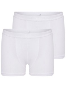 Beeren Jongens boxershort Young 2Pack Wit