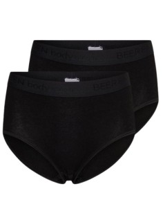 Beeren Meisjes slip Comfort Feeling 2Pack Zwart