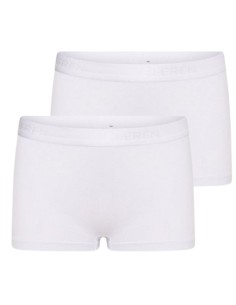 Beeren Meisjes boxershort Comfort Feeling 2Pack Wit
