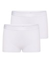 Beeren Meisjes boxershort Comfort Feeling 2Pack Wit