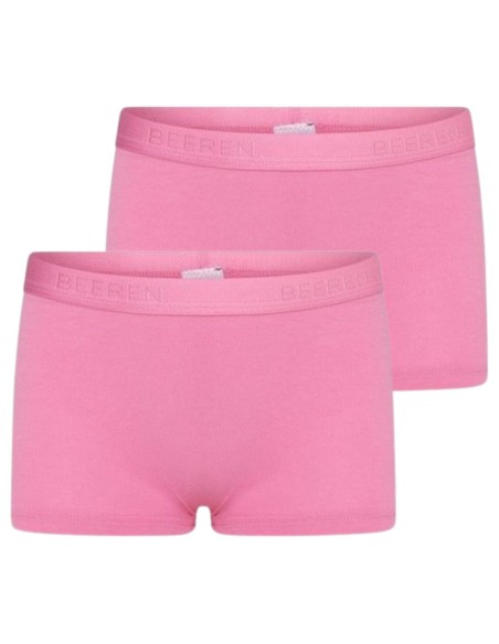 Beeren Meisjes boxershort Comfort Feeling 2Pack Roze