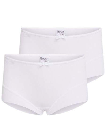 Beeren Meisjes short Elegance 2Pack Wit
