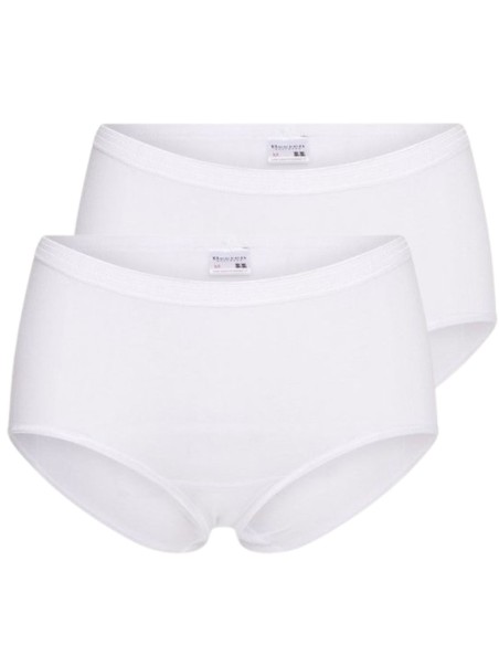 Beeren Dames slip Midi Comfort Feeling 2Pack Wit