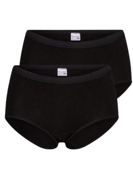 Beeren Dames slip Midi Comfort Feeling 2Pack Zwart