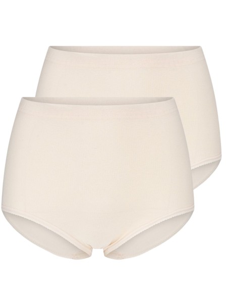 Beeren Dames tailleslip (Maxi) Briljant 2Pack Beige